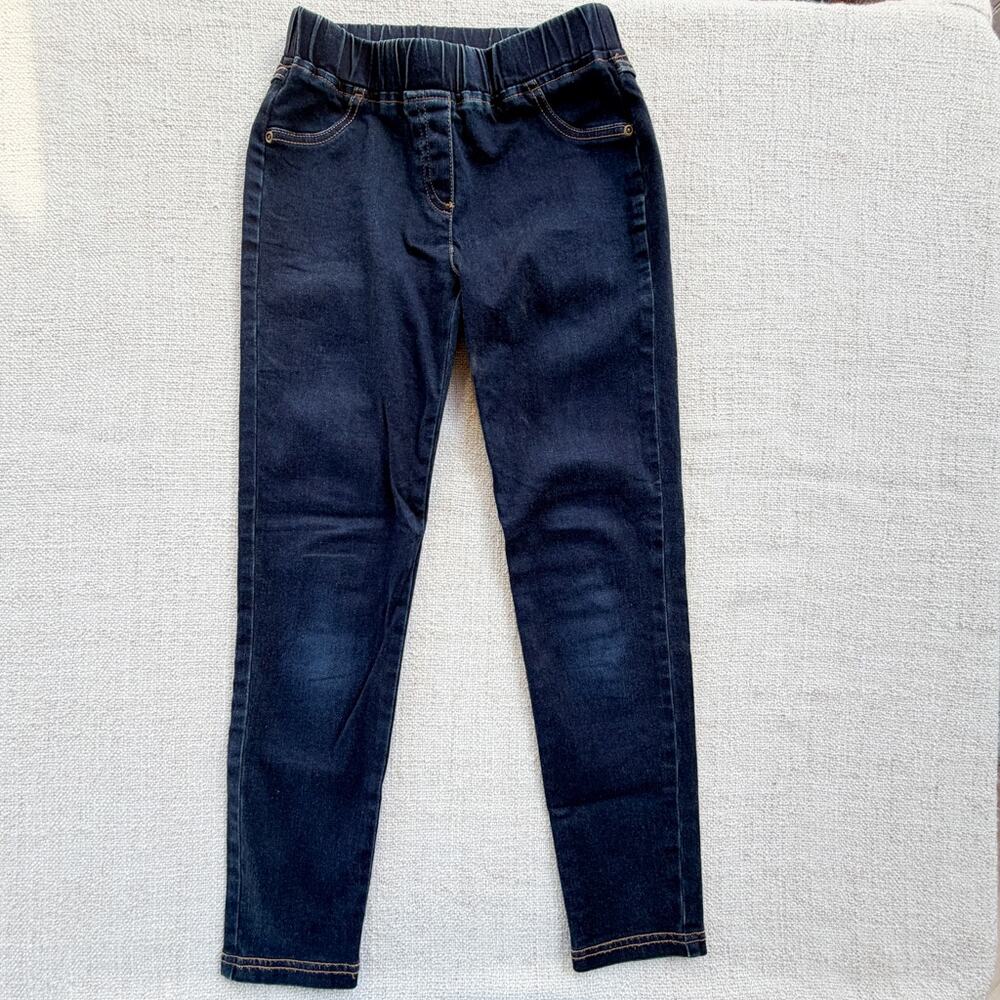 Hanna Andersson Dark Wash Jeggings VGUC 8